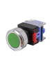 ВК30-10/G/P, зелёный, 1НО, цилиндр, d30мм, IP65, выключатель кнопочный  (ЭТ)