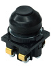 КЕ-081 У2 исп.2, черный, 1з+1р, цилиндр, IP54, 10А, 660В, выключатель кнопочный  (ЭТ)