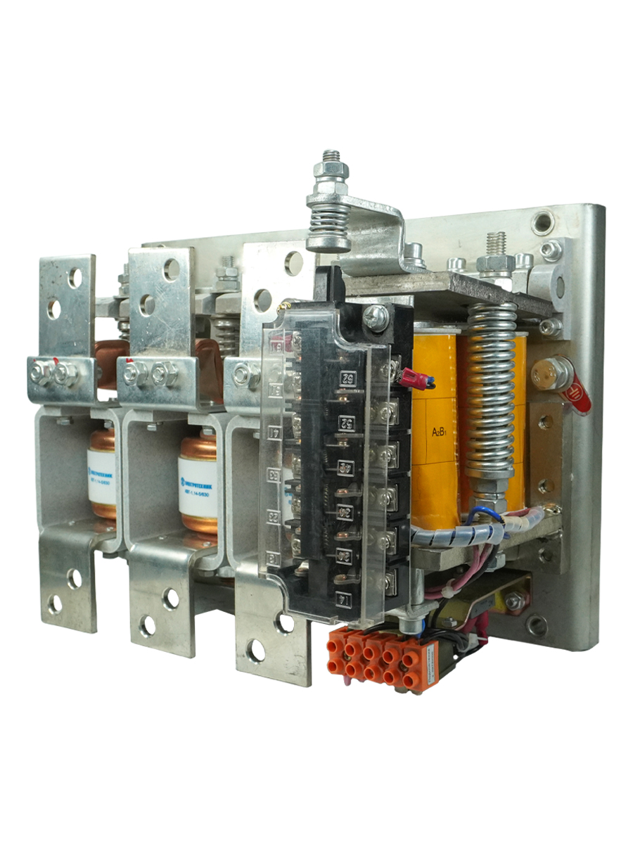 КВТ-1,14-5/630-3 У3, 3п, 630А, 220В AC/DC, 3з+2р, нереверсивный, без реле, IP00  (ЭТ)