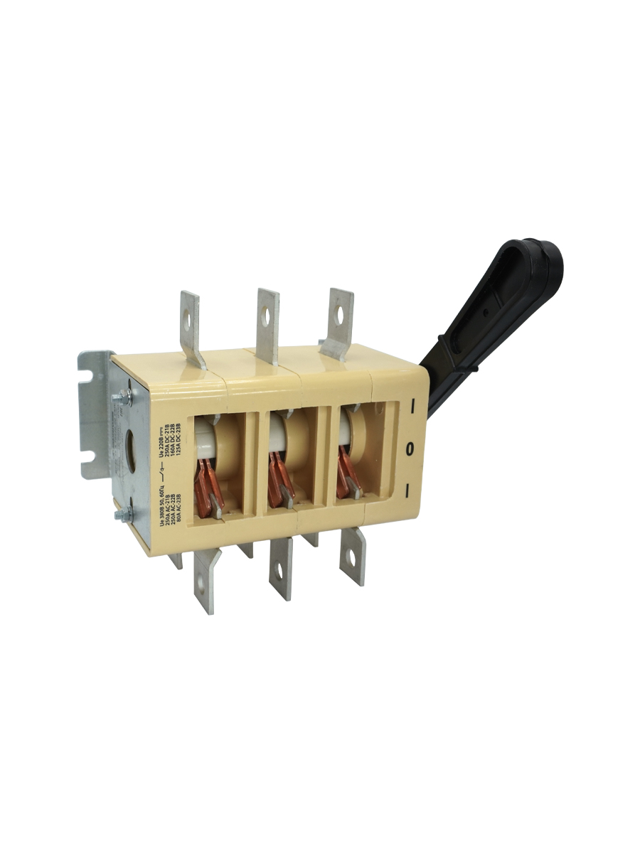 ВР32-35 А 70220-00 УХЛ3, 250А, несъёмная боковая рукоятка, 3-х пол. на два напр., IP00  (ЭТ)