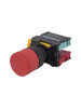 ВК22-ES445-65У1, красный, 1НО+1НЗ, гриб с фиксацией 30мм, d22мм, IP65, выключатель кнопочный  (ЭТ)