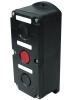 ПКЕ 222-3 У2, 10А, 660В, 3 элемента, чёрный и красный цилиндр, накладной, IP54, пост управления  (ЭТ)