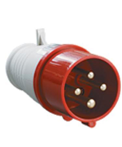 СР Вилка 014, переносная, 3Р+PE, 16А, 380В, IP44  (ЭТ)