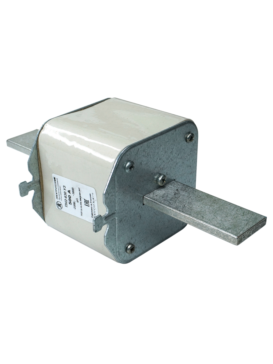 Плавкая вставка ПН2-630 У3 на 500А, медные ножи  (ЭТ)