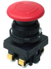 КЕ-201 У2 исп.2, красный, 1з+1р, гриб с фиксацией, IP54, 10А, 660В, выключатель кнопочный  (ЭТ)