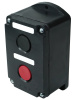 ПКЕ 222-2 У2, 10А, 660В, 2 элемента, чёрный и красный цилиндр, накладной, IP54, пост управления (ЭТ)
