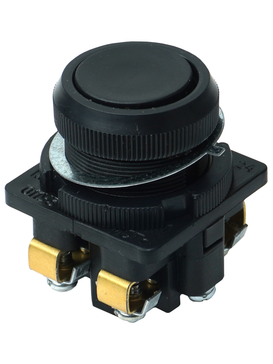 КЕ-011/1, черный, 2з, цилиндр, IP40, 10А ,660В  (ЭТ)