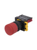 ВК22-ES442-65У1, красный, 1НЗ, гриб с фиксацией 30мм, d22мм, IP65, выключатель кнопочный  (ЭТ)