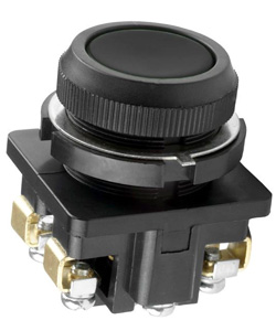 КЕ-011/3, черный, 2р, цилиндр, IP40, 10А, 660В  (ЭТ)