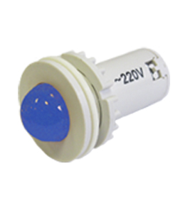 СКЛ-11-С-3-220, синяя, 220В AC, d=27, сила света 20 мКд  (ЭТ)