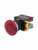 ВК22-EC45-65У1, красный, 1НО+1НЗ, гриб без фиксации 40мм, d22мм, IP65, выключатель кнопочный  (ЭТ)