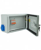 ЯТП-0,25 У3 220/36В, с 3-мя автоматами, IP54, ящик с понижающим трансформатором 