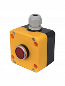 ПКУ22-1112-65У1, 1 красный цилиндр (НЗ), пост управления, IP65  (ЭТ)