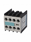 3RH1911-1FA11, 1НО+1НЗ, для контакторов типоразмера S00, фронтальный, винтовые клеммы, IP20, блок-контакт  (ЭТ)