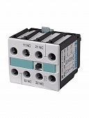 3RH1921-1FA02, 2НЗ, для контакторов типоразмеров S0…S12, фронтальный, винтовые клеммы, IP20, блок-контакт  (ЭТ)