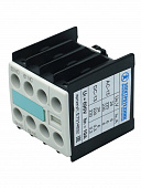 3RH1911-1FA11, 1НО+1НЗ, для контакторов типоразмера S00, фронтальный, винтовые клеммы, IP20, блок-контакт  (ЭТ)
