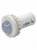 СКЛ-11-Б-2-220, белая, 220В AC/DC, d=27, сила света 20 мКд, светодиодная коммутаторная лампа  (ЭТ)