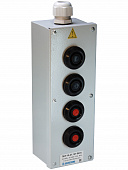 ПКУ-15-21.141-54У2 (2*ВК30-10-11110-54(1з+1р) черная + 2*ВК30-10-11110-54(1з+1р) красная + PG-21), пост управления  (ЭТ)