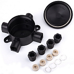 У409-4 У1,5, 4 ответвления, IP65, коробка ответвительная