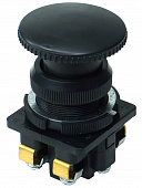 КЕ-021 У3 исп.2, черный, 1з+1р, гриб без фиксации, IP40, 10А, 660В, выключатель кнопочный  (ЭТ)