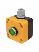 ПКУ22-1011-65У1, 1 зелёный цилиндр (НО), пост управления, IP65  (ЭТ)