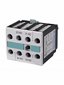 3RH1921-1FA11, 1НО+1НЗ, для контакторов типоразмеров S0…S12, фронтальный, винтовые клеммы, IP20, блок-контакт  (ЭТ)