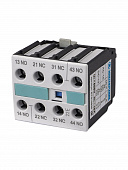 3RH1921-1FA22, 2НО+2НЗ, для контакторов типоразмеров S0…S12, фронтальный, винтовые клеммы, I