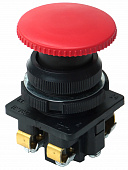 КЕ-021 У3 исп.2, красный, 1з+1р, гриб без фиксации, IP40, 10А, 660В, выключатель кнопочный  (ЭТ)