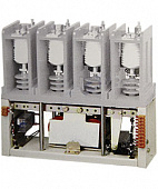 КВТ-10-2,5/250-4 У3, четырёхполюсный, 250А, 380В, 3з+3р, нереверсивный, без реле, IP00, контактор вакуумный  (ЭТ)